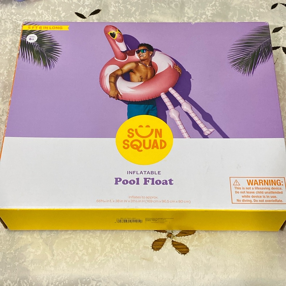 SUN SQUAD INFLATABLE POOL FLOAT